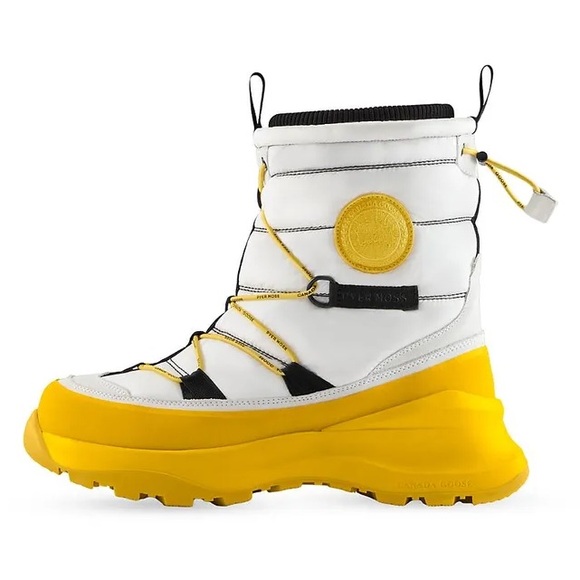 Canada Goose x Pyer Moss Wild Brick Boots White Yellow Men’s Size 10 - Picture 1 of 8